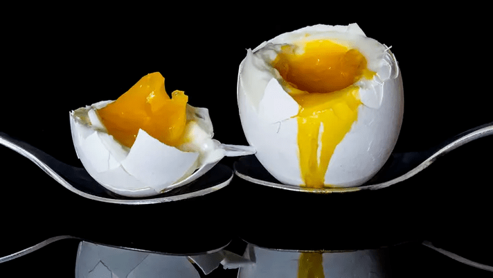 soft boiled eggs in the diet